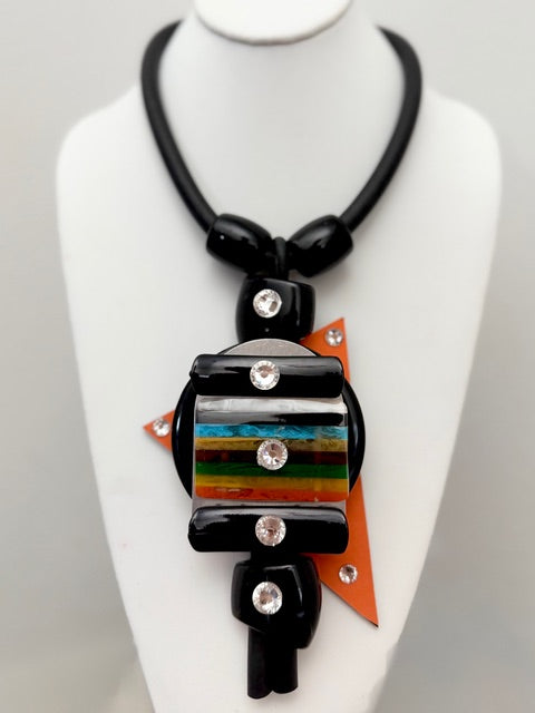 22213 JEFF LEIB LG DROP PIECE NECKLACE
