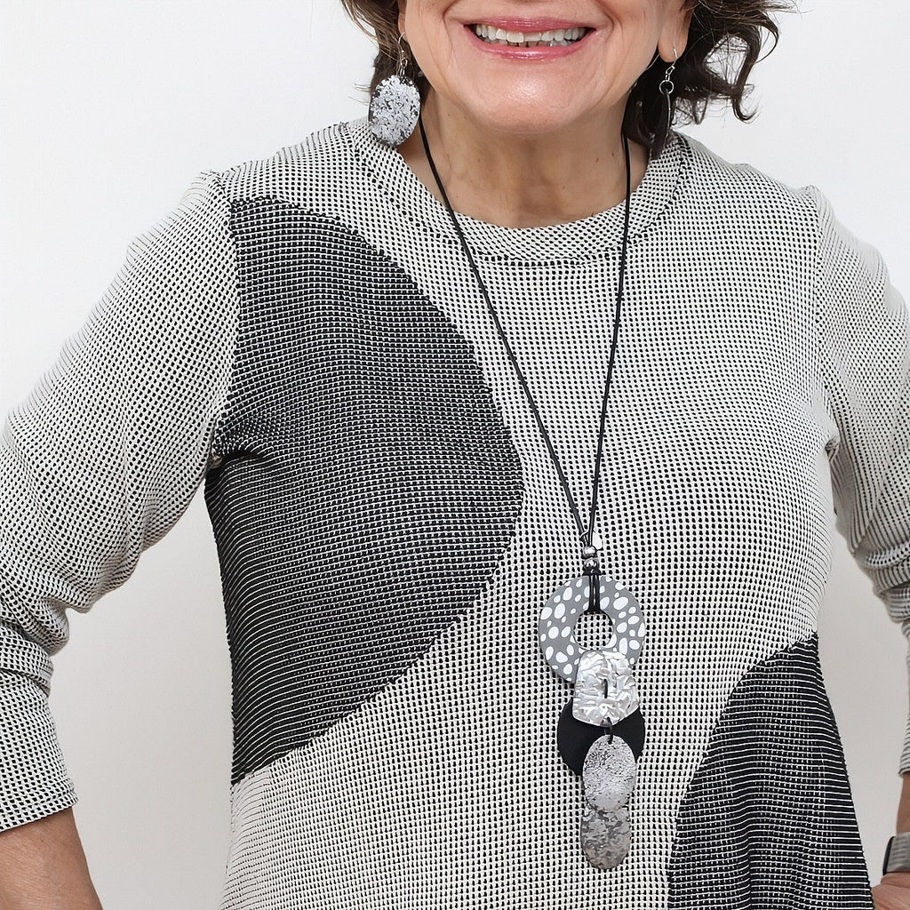 LS25N15 Sylca Silver Skye Statement Pendant